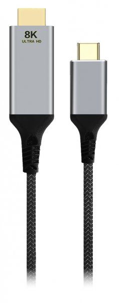  USB-C  HDMI, 8K 60 , 2  Cablexpert A-CM-HDMIM8K-2M -  1