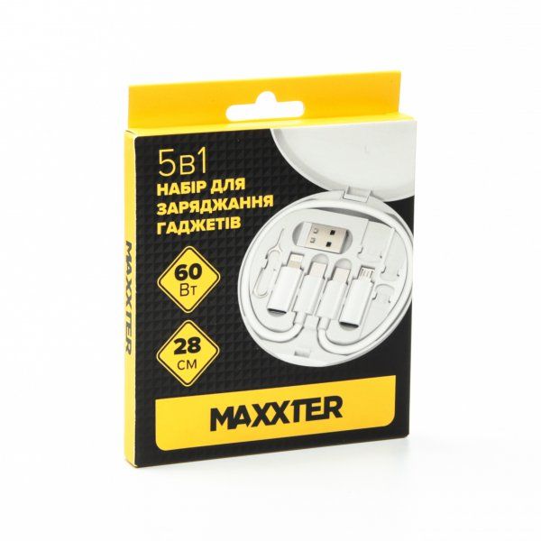  USB 2.0 ( USB-C+3 ) 60W Maxxter UB-SET -  3