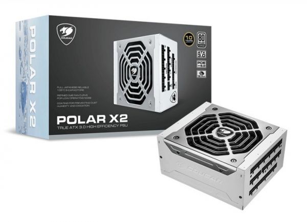   1050 , 80 Plus Platinum, ATX 3.0, Modular, 135 Silent Fan Cougar POLAR X2 1050 -  7