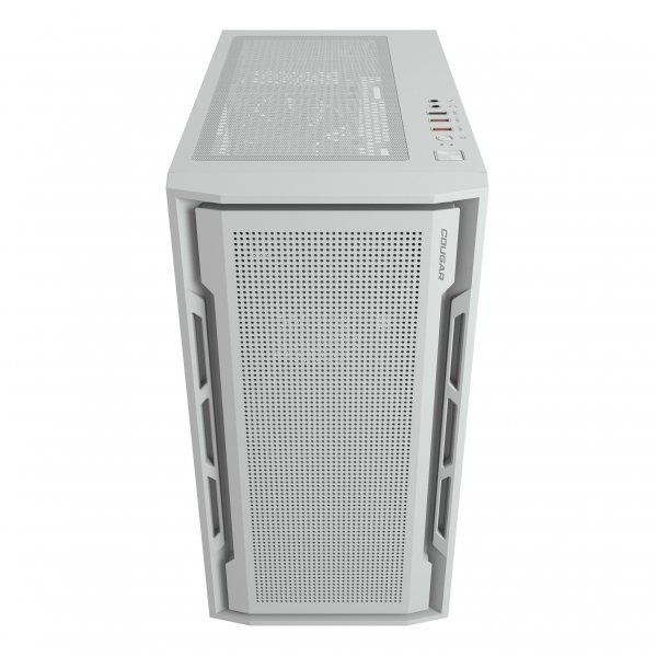  , 1*120mm  , ATX/mATX/mini-ITX, USB3.0 x 2, USB2.0x1, Audio x1,   Cougar UNIFACE MINI White -  3