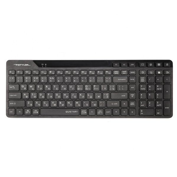   Fstyler, quiet key,  A4Tech FBK27C AS (Black) -  1