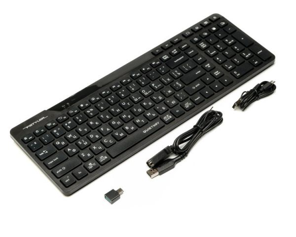   Fstyler, quiet key,  A4Tech FBK27C AS (Black) -  4