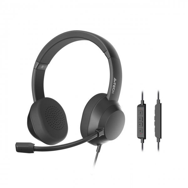  Fstyler USB Stereo Headphone,  A4Tech FH150U (Black) -  1