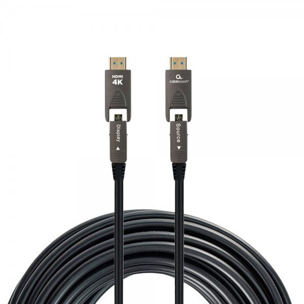   (AOC) HDMI-A/D  A/D V.2.0, 4 60,  , 10  Cablexpert CCAP-HDMIDD-AOC-10M -  2