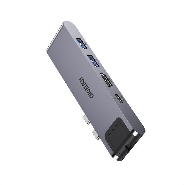   USB-C 7--1 (HDMI/LAN//USB-A/USB-C),  MacBook Pro/Air,  Choetech HUB-M24 -  2