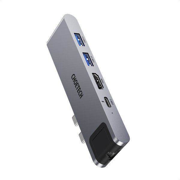   USB-C 7--1 (HDMI/LAN//USB-A/USB-C),  MacBook Pro/Air,  Choetech HUB-M24 -  3