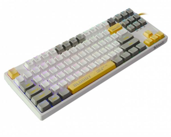   , USB, RGB , BLMS TKL Switch Bloody S87 (Energy White) -  3