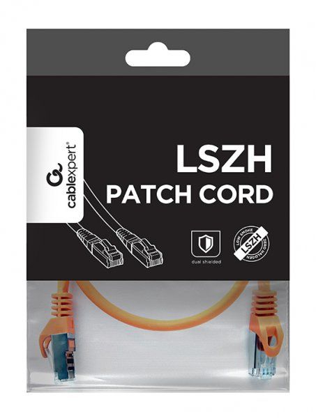  , S/FTP, , 50u"   , 1 ,  Cablexpert PP6A-LSZHCU-O-1M -  2