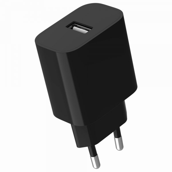  , 1 USB-A 5V/2.4A (12W),  Gembird TA-UC-1A12-01-BK -  2