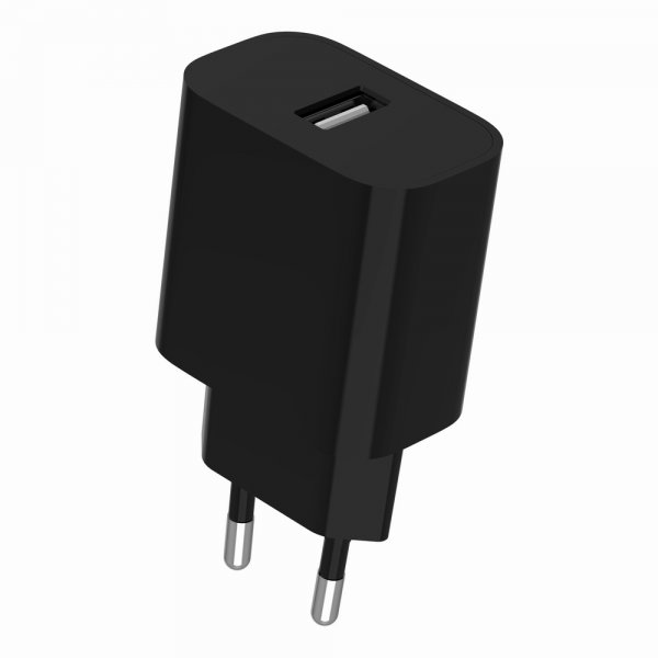  , 1 USB-A 5V/2.4A (12W),  Gembird TA-UC-1A12-01-BK -  3