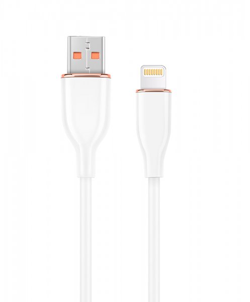  USB 2.0 -/Lightning, 1,5 , , 2.1  Cablexpert CC-USB2S-AM8PM-1.5M-W -  1