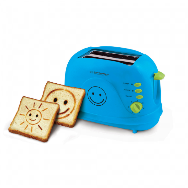  ESPERANZA EKT003B Toaster Smiley 750W -  1