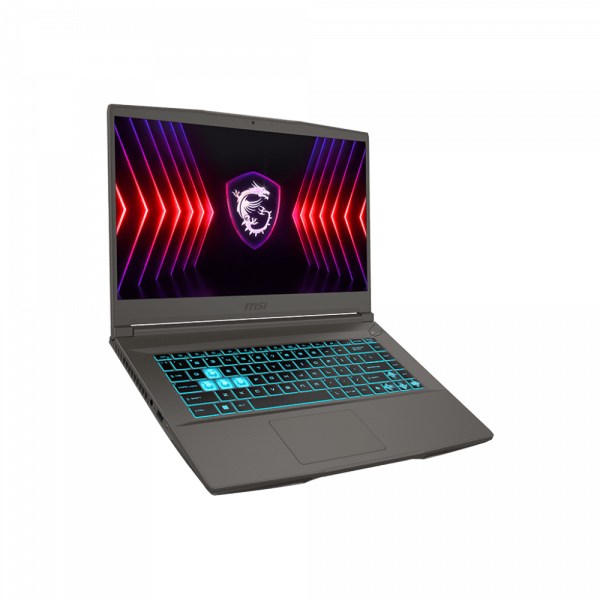 MSI  15.6FI/i5-12450H/16/512/RTX 3050 4GB/DOS/B L/RTX 3050 4GB/Cosmos Gray Thin 15 B12UC-2699XUA -  2