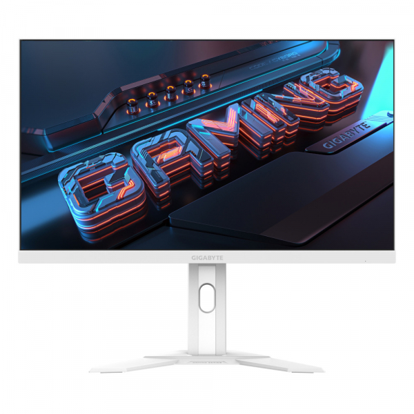 GIGABYTE i i 27"SS IPS 180Hz 1ms QHD (2560 x 14 40) 2xHDMI(2.0) 1xDP(1.4)KVM USB 3.2 Type-C White M27QA ICE Gaming Monitor -  1