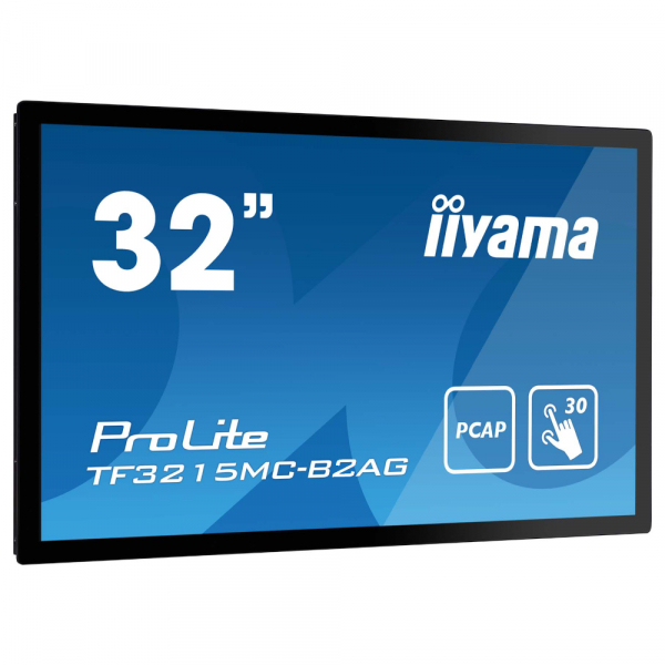 IIYAMA 31.5" 16:9  VA  , 19201080, Ope nFrame, 425 /2,  -  TF3215MC-B2AG -  1