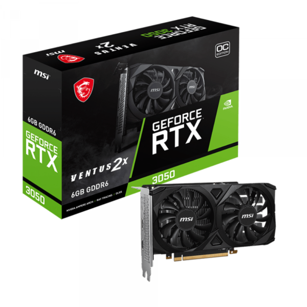 ³ MSI RTX 3050 VENTUS 2X 6G OC -  1