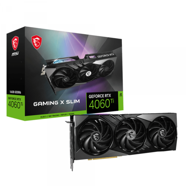 ³ MSI RTX 4060 Ti GAMING X SLIM 16G -  1