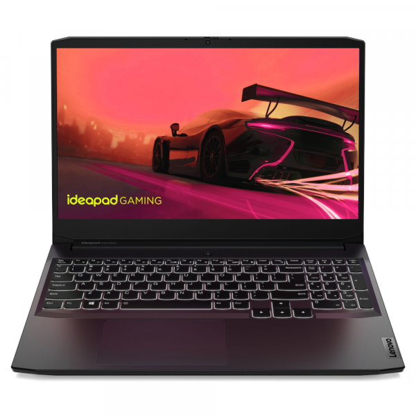 LENOVO  15.6FM/R5 5500H/8/512/RTX 2050 4GB/DOS/B lack Gaming 3 15ACH6 -  1