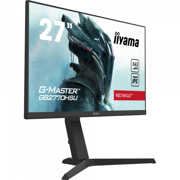 IIYAMA 27" 16:9 Fast IPS   , 19201080, 0 ,2  (MPRT), 180 , Adaptive Sync, 1xHDMI 1.4/1x G2770HS-B1 -  4