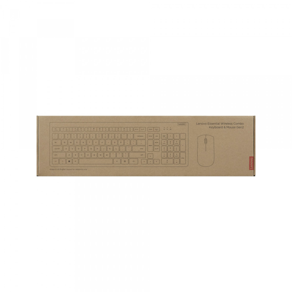  Lenovo Essential Wireless Keyboard and Mo use Combo Gen2 UA Ess Wireless Combo Gen2 UA -  2