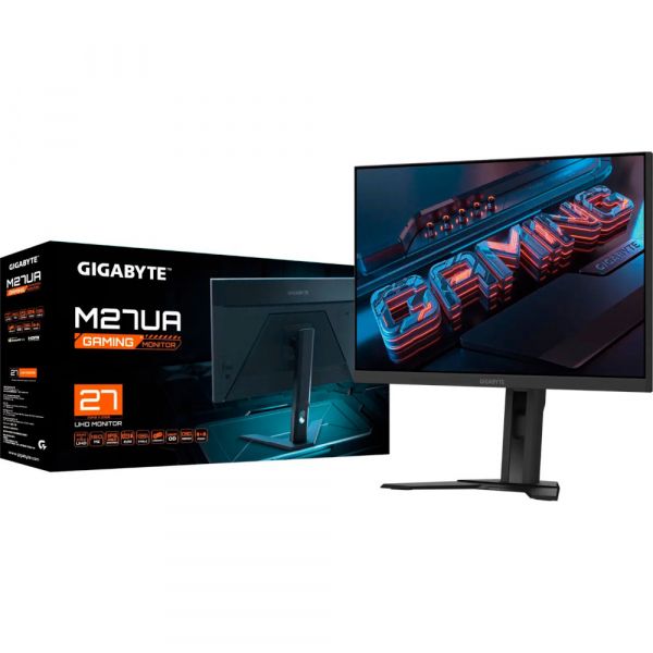 GIGABYTE i i 27"SS IPS 160Hz 1ms UHD(3840x2160) 2xHDMI(2.1) 1xDP(1.4) USB-C 2x3W KVM M27UA Gaming Monitor -  8