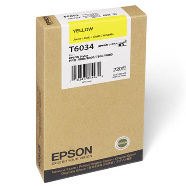 Epson SP-7880/9880 Yellow (C13T603400) -  1