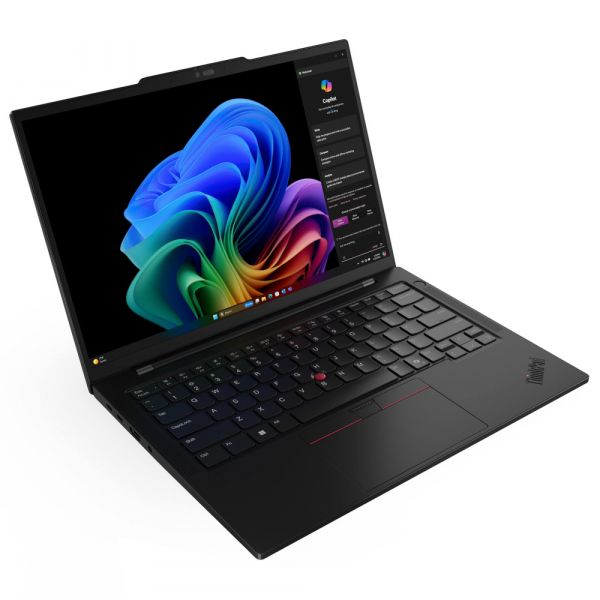 LENOVO  14WUXGAM/Snapdragon X Elite X1E-78-100/32/ 1TB SSD/Intel HD/W11P/F/BL/Black ThinkPad T14 G6 -  12