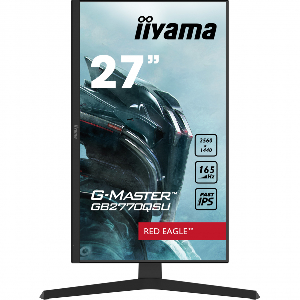 IIYAMA 27" 16:9 Fast IPS   , 19201080, 0 ,2  (MPRT), 180 , Adaptive Sync, 1xHDMI 1.4/1x G2770HS-B1 -  3