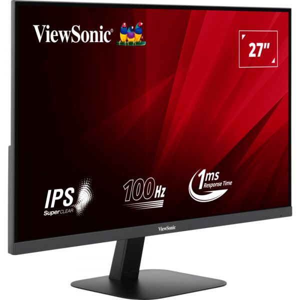 VIEWSONIC 27" 16:9 SuperClear IPS  , 25601440, 100  , 1  ,HDMI 2.0 (with HDCP 2.2): 2, DisplayPor VA2708-2K-HD -  2