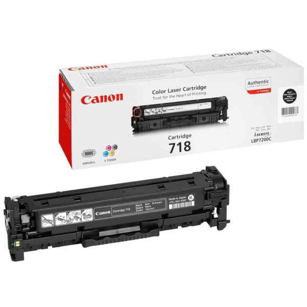 Canon Cartridge 718 Black (2662B002AA) -  1