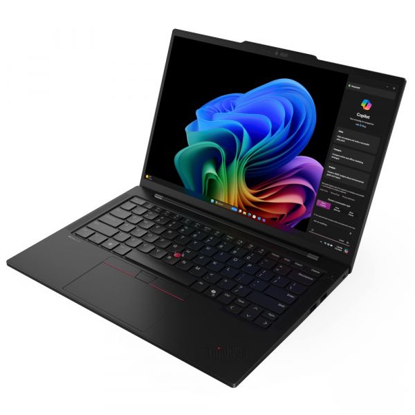 LENOVO  14WUXGAM/Snapdragon X Elite X1E-78-100/32/ 1TB SSD/Intel HD/W11P/F/BL/Black ThinkPad T14 G6 -  3