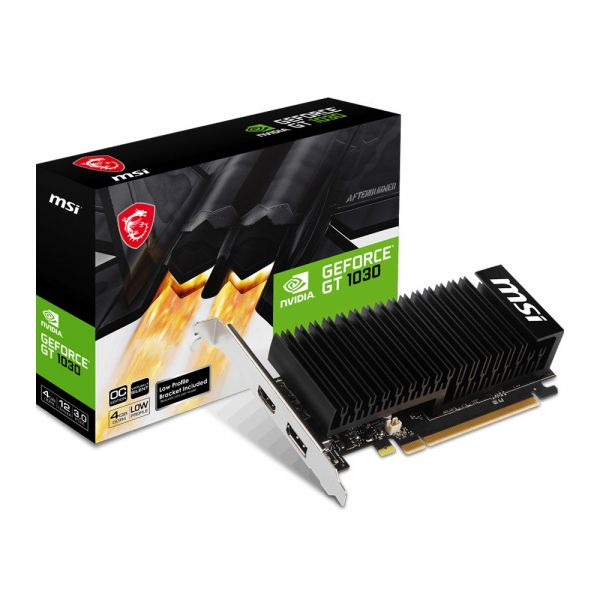 MSI ³ NVIDIA GT 730  GeForce GT 1030 4GHD4 LP OC GT 1030 4GHD4 LP OC -  2