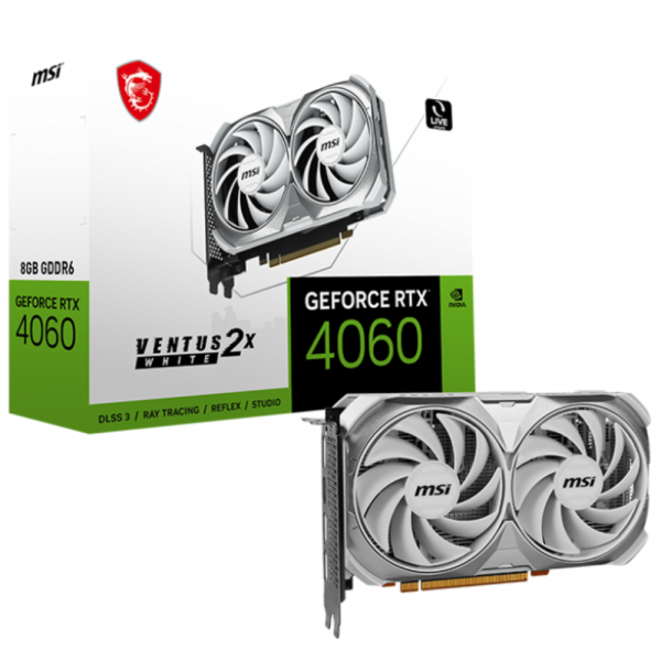 ³ MSI RTX 4060 VENTUS 2X WHITE 8G -  1