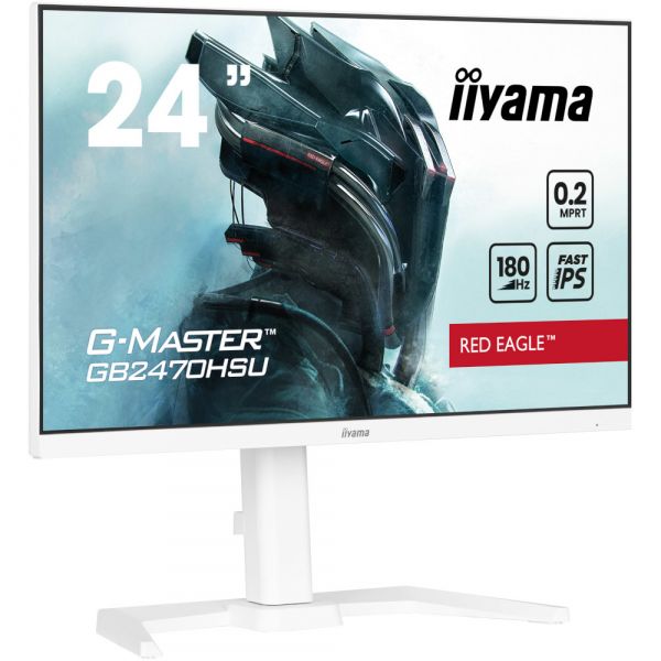 IIYAMA 23.8" 16:9 IPS   , 19201080, 0,2   (MPRT), 180 , Adaptive Sync, 1xHDMI 1.4/1xDP  GB2470HSU-W6 -  3