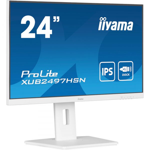 IIYAMA 23.8" 16:9 IPS  , 19201080, 1  (MPRT),  100 , Adaptive Sync, 1xHDMI 1.4/1xDP 1.2/1xDP o XUB2497HSN-W2 -  5