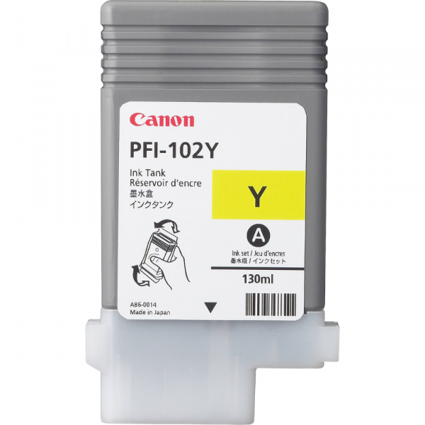 Canon PFI-102 Yellow (0898B001AA) -  1