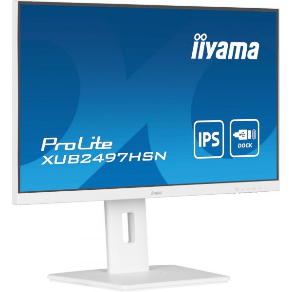 IIYAMA 23.8" 16:9 IPS  , 19201080, 1  (MPRT),  100 , Adaptive Sync, 1xHDMI 1.4/1xDP 1.2/1xDP o XUB2497HSN-W2 -  4