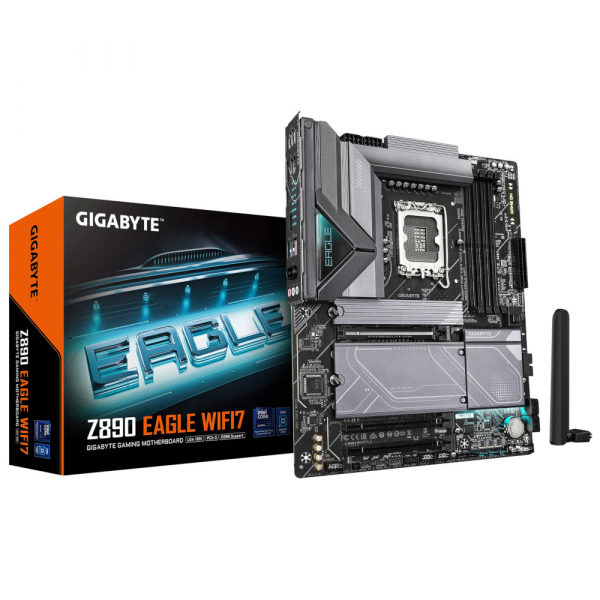 GIGABYTE M  s1851 Intel Z890 DP/USB4-C  4xM. 2 2.5GbE LAN ATX Z890 EAGLE WIFI7 -  2