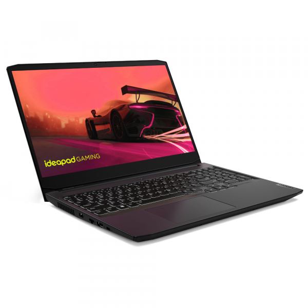 LENOVO  15.6FM/R5 5500H/8/512/RTX 2050 4GB/DOS/B lack Gaming 3 15ACH6 -  2