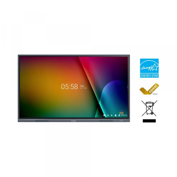 VIEWSONIC   IFP6533-G (65",4K,40 Multi tou ch, 8Gb/128GB, Android 13,2*20W) IFP6533-G -  9