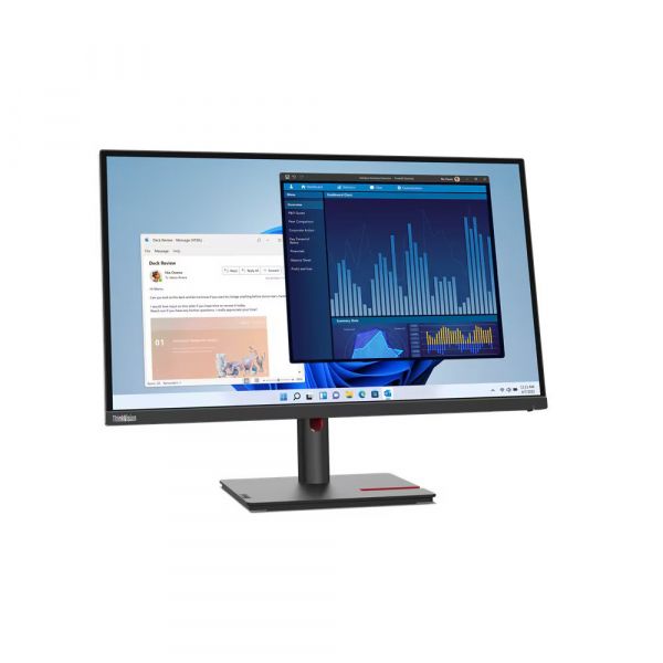 LENOVO 27" 16:9 IPS  , 3840x2160, 4 , 1xHDMI 2 .0/1xDP 1.4/1xUSB Type-C ( 90)/LAN/4xUSB 3.2,  T27p-30 -  3