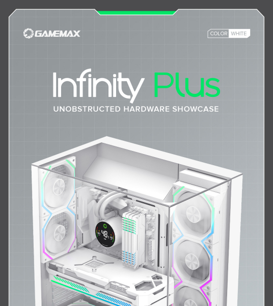  GAMEMAX Infinity Plus WH -  10