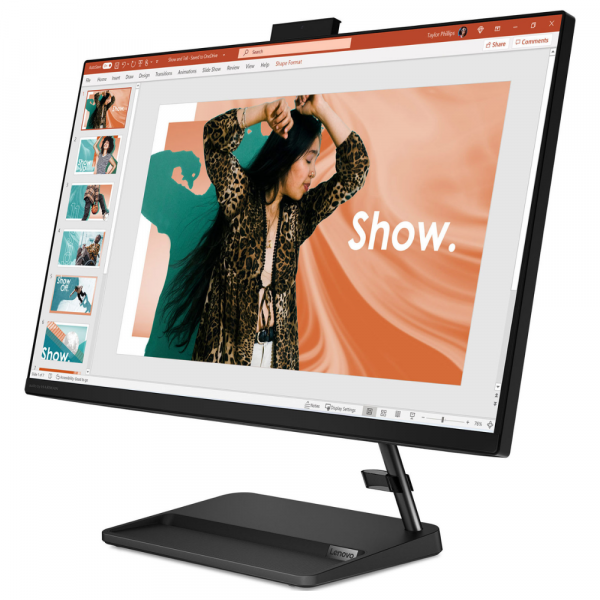 LENOVO  23.8FM/i5-12450H/16/512/Intel HD/DOS/KM/B lack IdeaCentre AIO 3 24IAP7 -  3