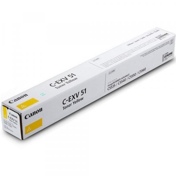 CANON C-EXV51 toner yellow (0484C002AA) -  1