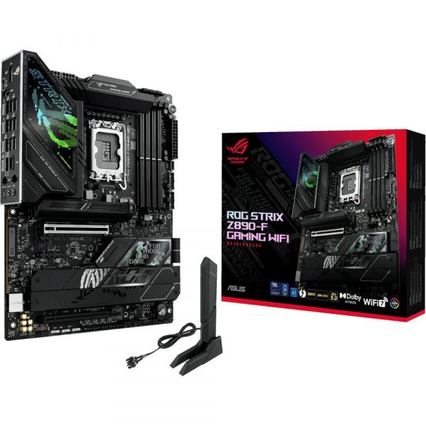 ASUS   s1851 4DDR5/HDMI/DP/2USB4/2PCIe/ 5M.2/4SATA/LAN2.5Gb ROG STRIX Z890-F GAMING WIFI -  14