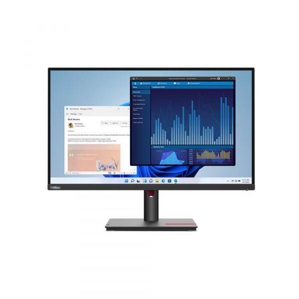 LENOVO 27" 16:9 IPS  , 3840x2160, 4 , 1xHDMI 2 .0/1xDP 1.4/1xUSB Type-C ( 90)/LAN/4xUSB 3.2,  T27p-30 -  1