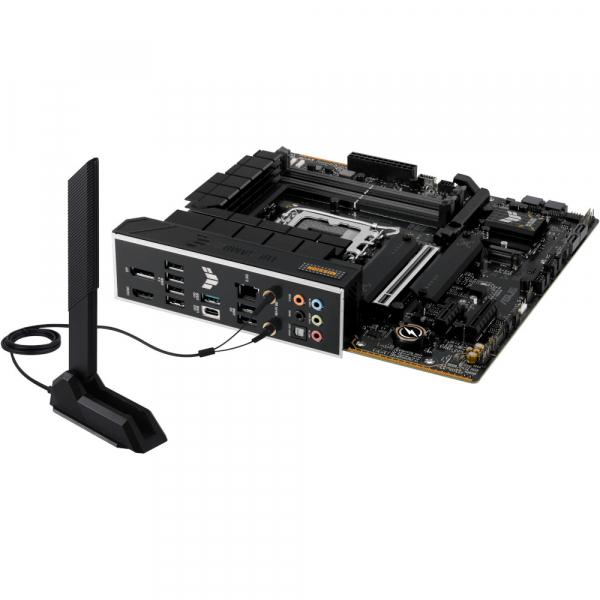 ASUS   s1700/4DDR5/HDMI/DP/3PCIe/4SATA/ 3M.2/LAN2.5Gb TUF GAMING B760M-PLUS WIFI II -  6