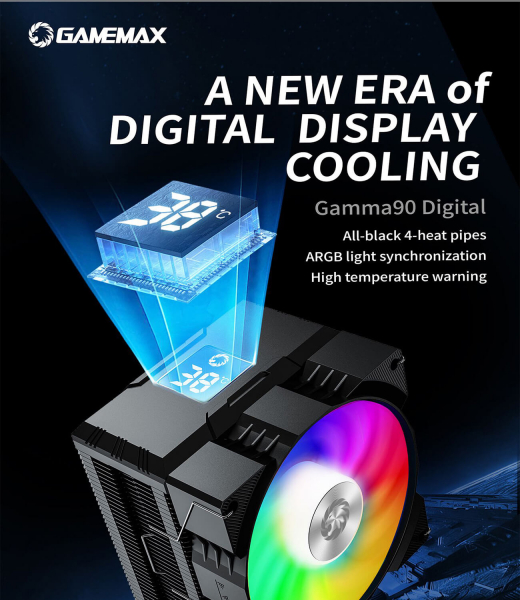    GAMEMAX Gamma 90 Digital BK -  14