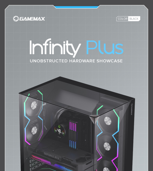  GAMEMAX Infinity Plus BK -  11