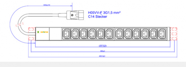 CONTEG IP-BA-C12C300010 -  1